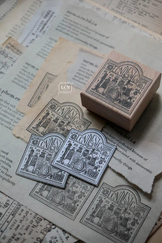 LCN Wooden Rubber Stamp - Signboard: Ink