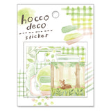 Mind Wave - Hocco Deco Sticker - Green Fawn