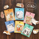 Mind Wave Flake Sticker - Ciao - Canine