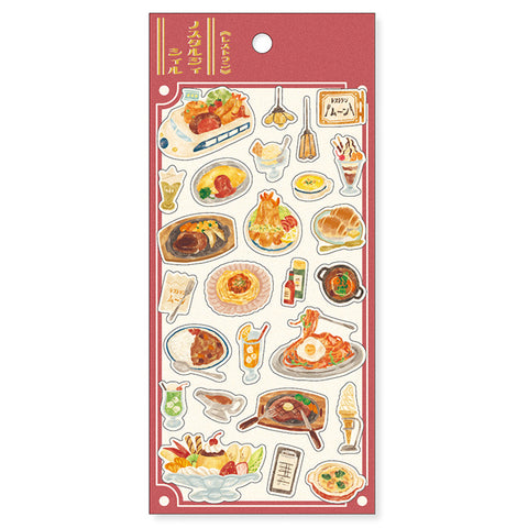 Mind Wave - Nostalgia Mill Sticker Sheet - Restaurant