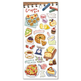 Mind Wave - Crayon Art Sticker Sheet - Sweets