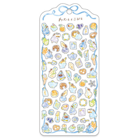 Mind Wave - Watashi to Kobito Sticker Sheet - Blue