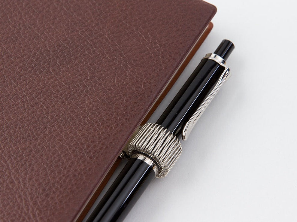 Midori Miniclip Penholder - Silver