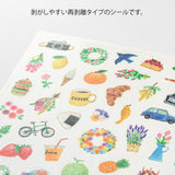 Yuru Log 1 Sheet Sticker - Motif