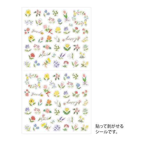 Midori Sticker Sheet - Wildflower