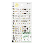 Midori Sticker Sheet - Emoji Bear