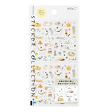 Midori Sticker Sheet - Cat - Small