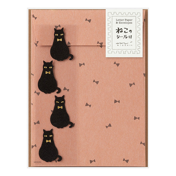 Mini Letter Set with Black Cat Stickers (Coming Soon)