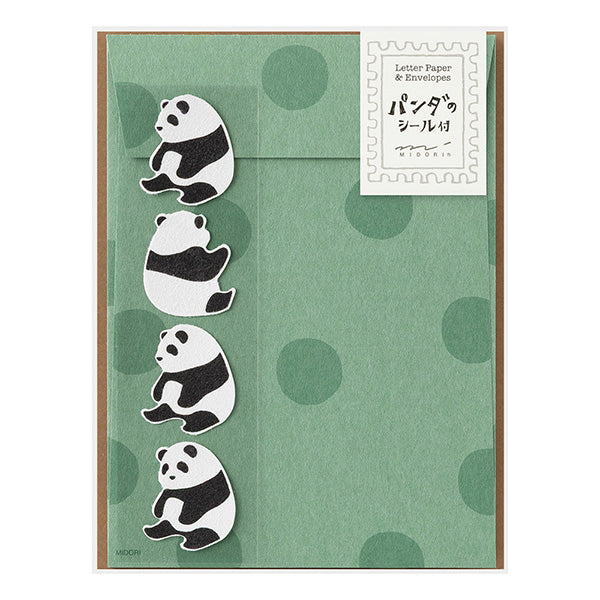Mini Letter Set with Panda Stickers (Coming Soon)