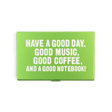 TRAVELER's Company USA x Art Toolkit - HAVE A GOOD DAY - Folio Palette - Limited Green