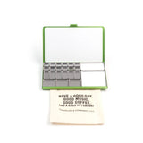 TRAVELER's Company USA x Art Toolkit - HAVE A GOOD DAY - Folio Palette - Limited Green