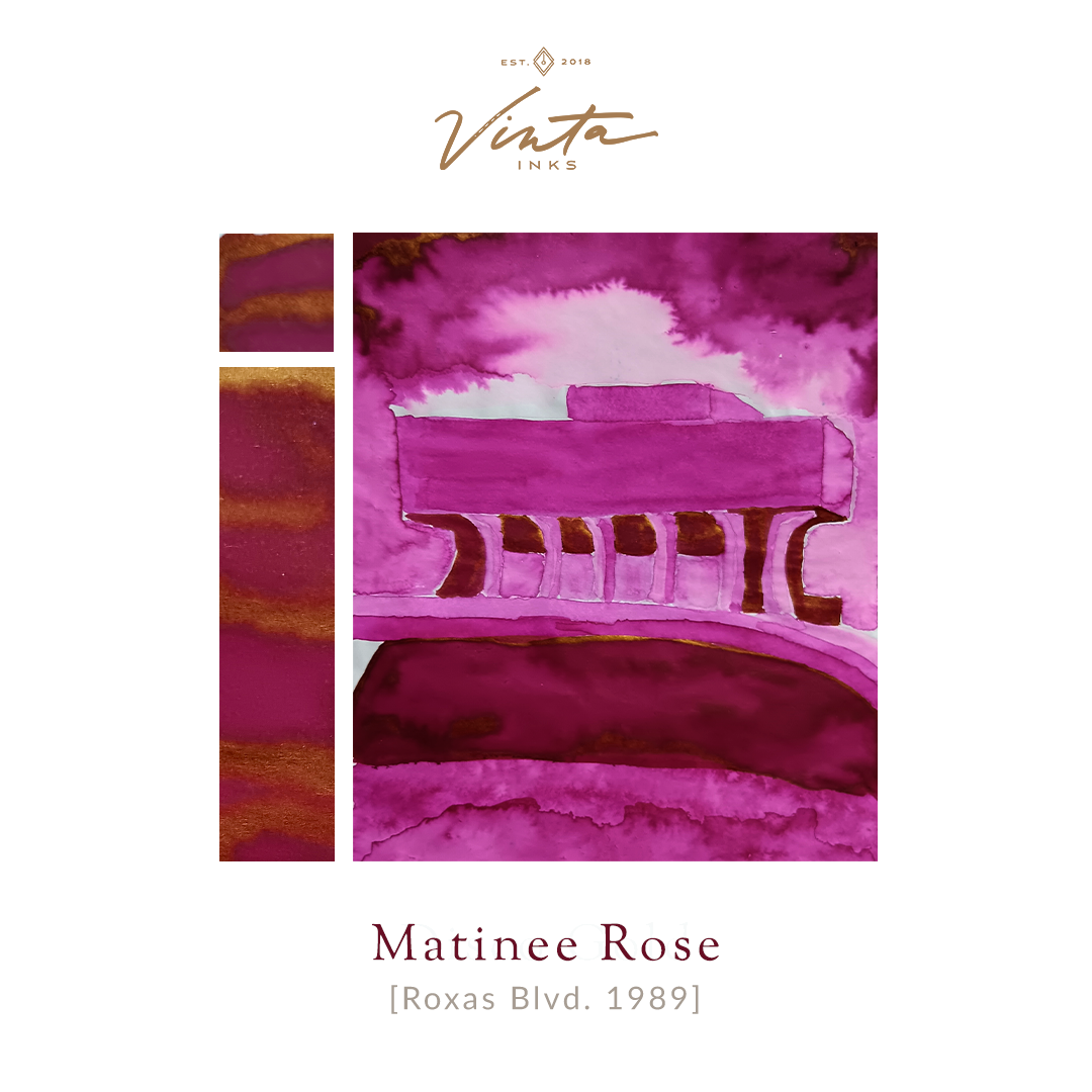 Vinta Inks - Archives From the Metro - Matinee Rose (Roxas Blvd., 1989) - 15 mL (Coming Soon)