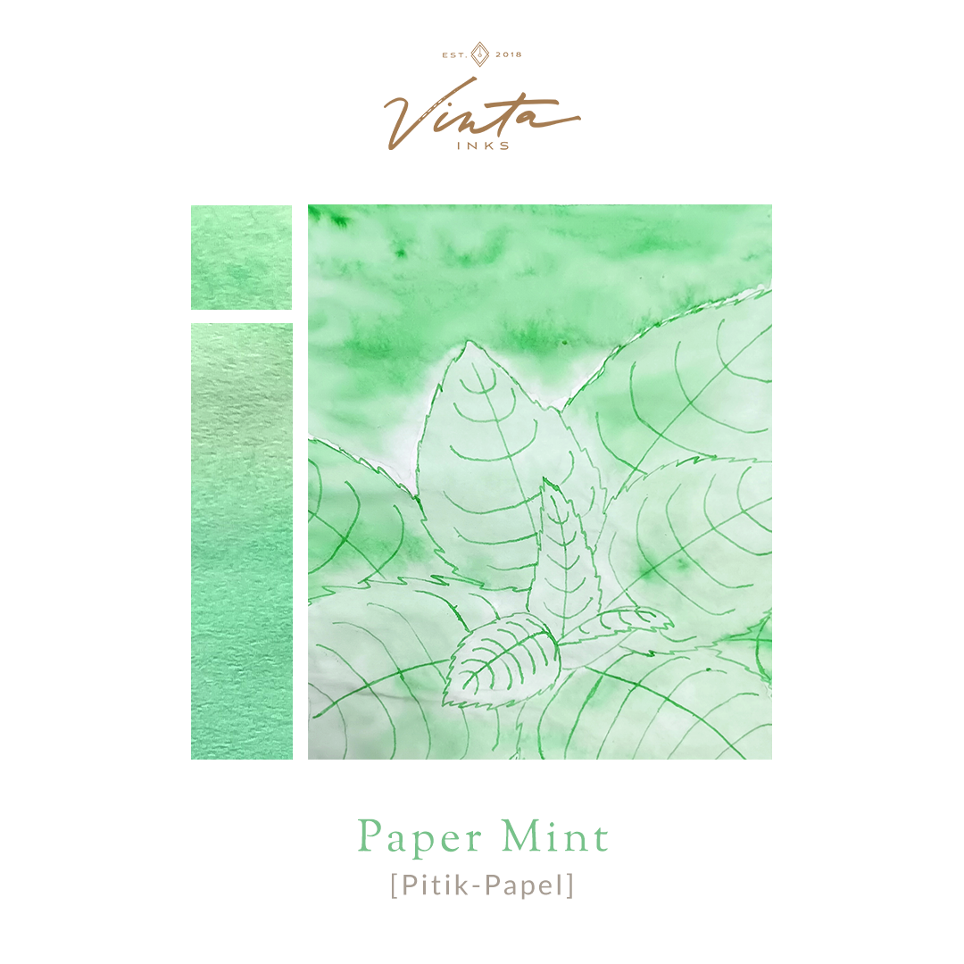 Vinta Inks - Homeroom - Paper Mint (Pitik-Papel) - 30 mL (Coming Soon)
