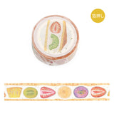 BGM Washi tape - Cafe a la Mode - Fruit Sandwich Fruit