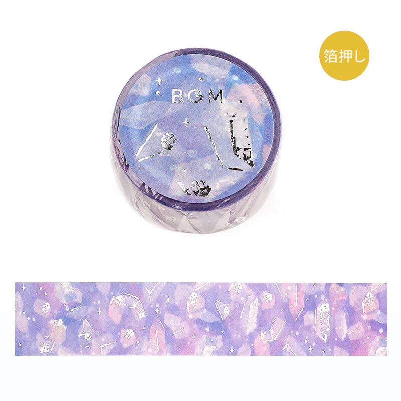 BGM Washi Tape -  Dreaming Scenery - Jewels