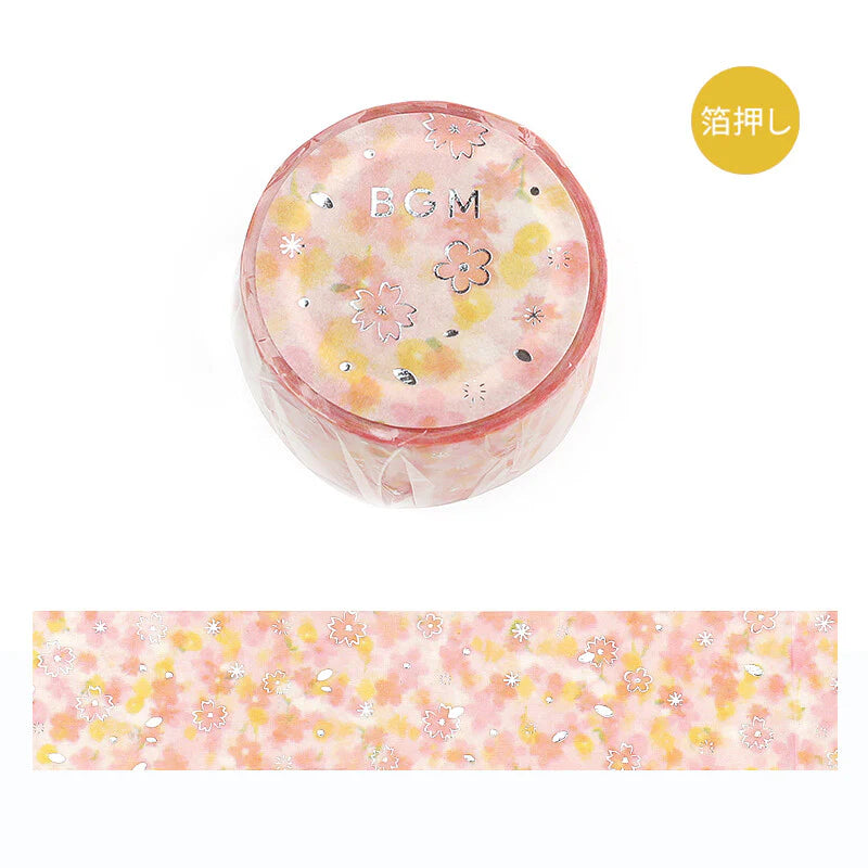 BGM Washi Tape -  Dreaming Scenery - Cherry Blossoms
