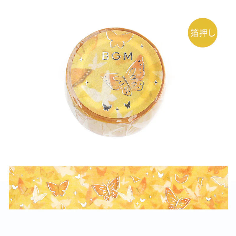 BGM Washi Tape -  Dreaming Landscape - Butterflies