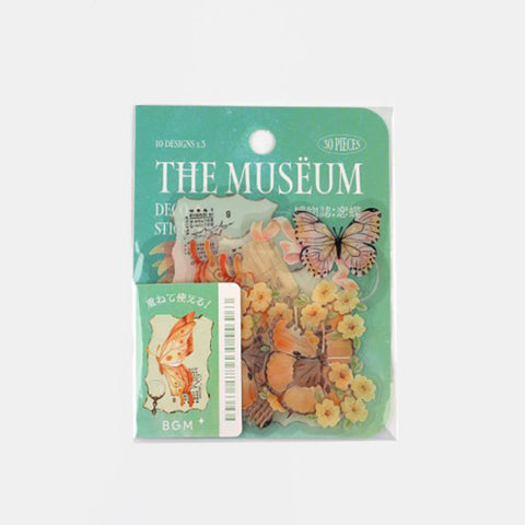 BGM Deco Sticker - Clear Seal - The Museum - Koicho