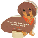 Greeting Life Animal Die-Cut Calendar 2025 - Mini