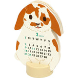 Greeting Life Animal Die-Cut Calendar 2025 - Mini