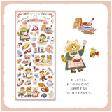 Mind Wave - Merry Friends Sticker - Cat Cooking