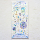 Kamio Foil Stamping Sticker Sheet - Meteore -  Cosmic