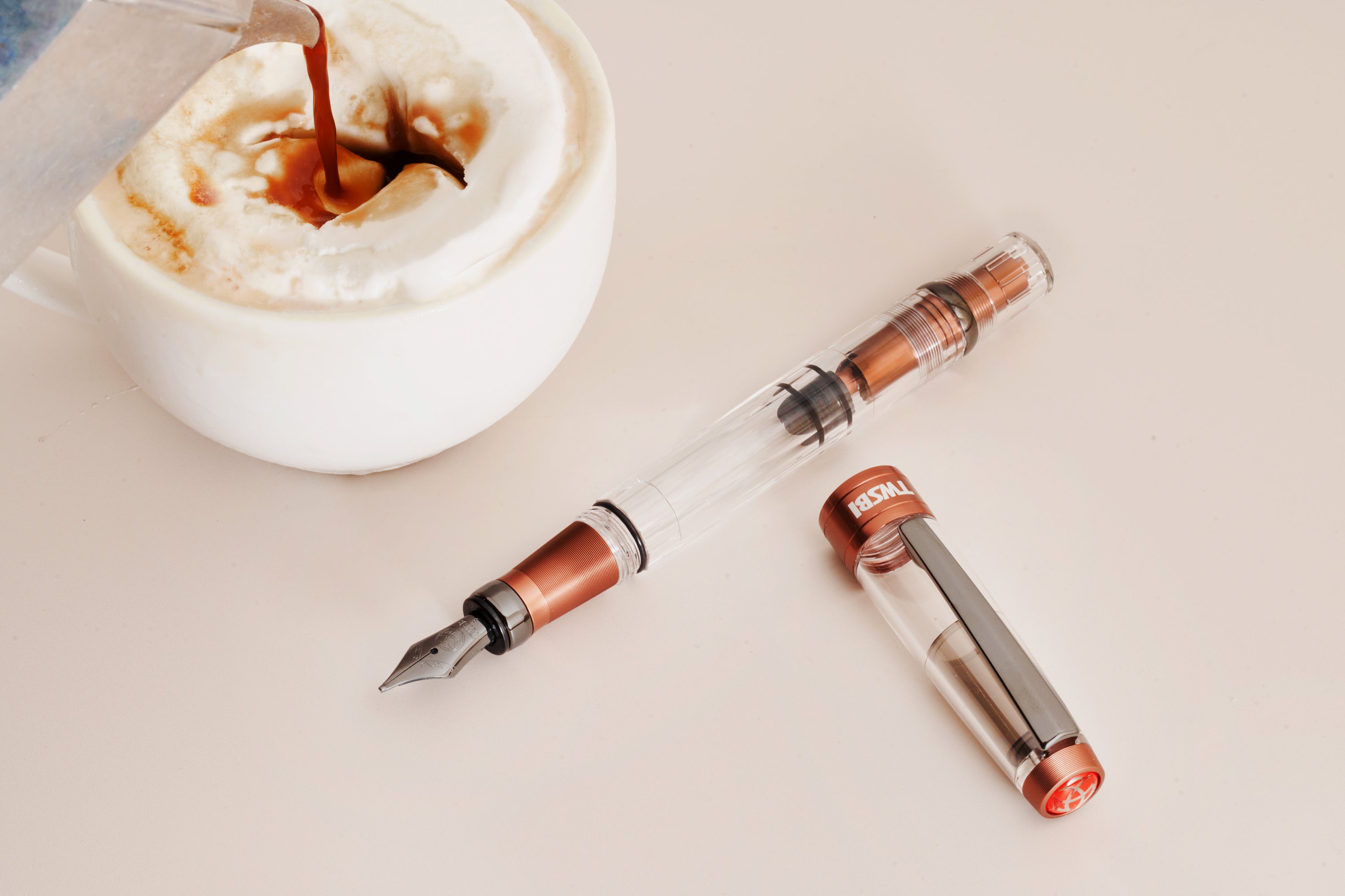TWSBI Diamond 580ALR Affogato w/ Onyx