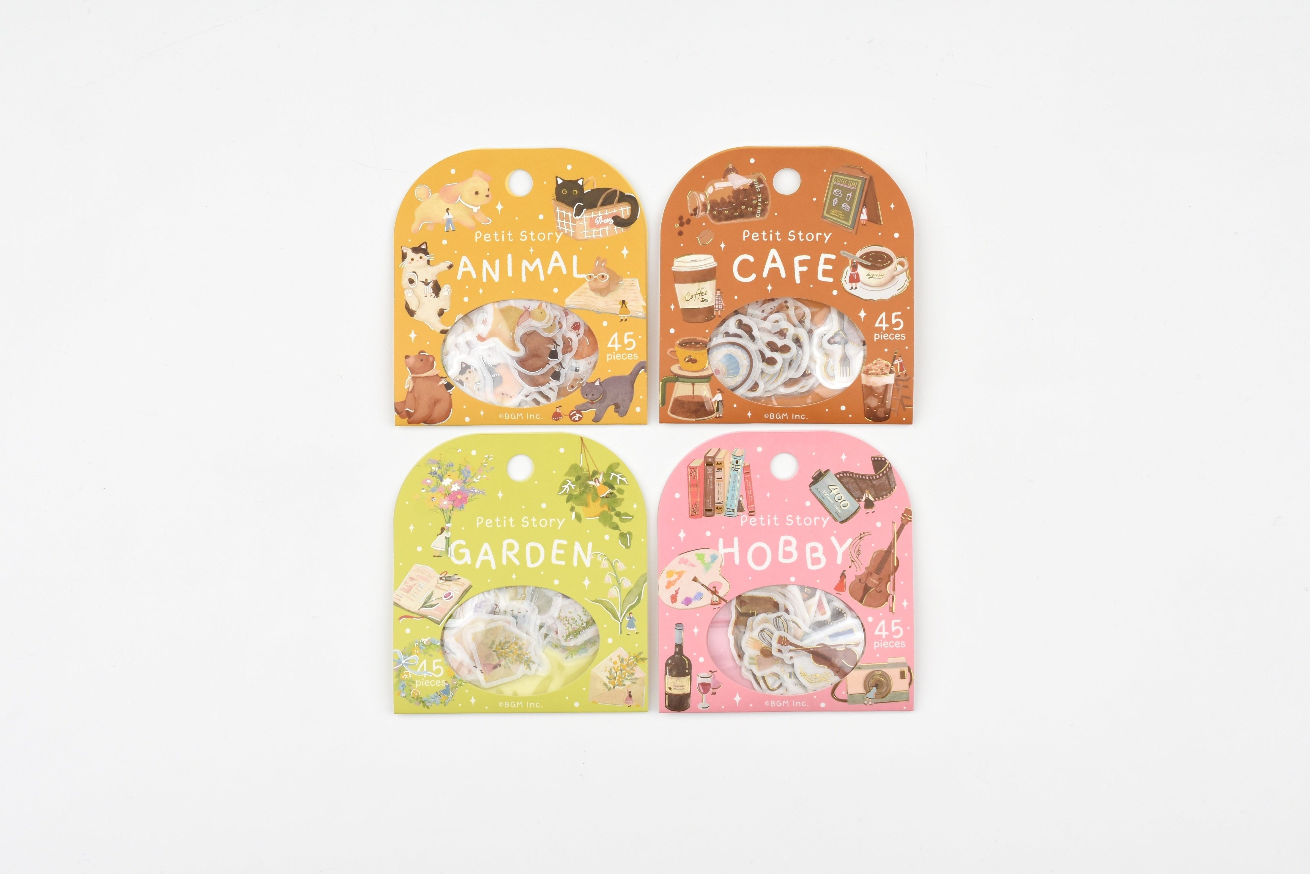 BGM Flake Stickers - Foil Stamping - Petit Story