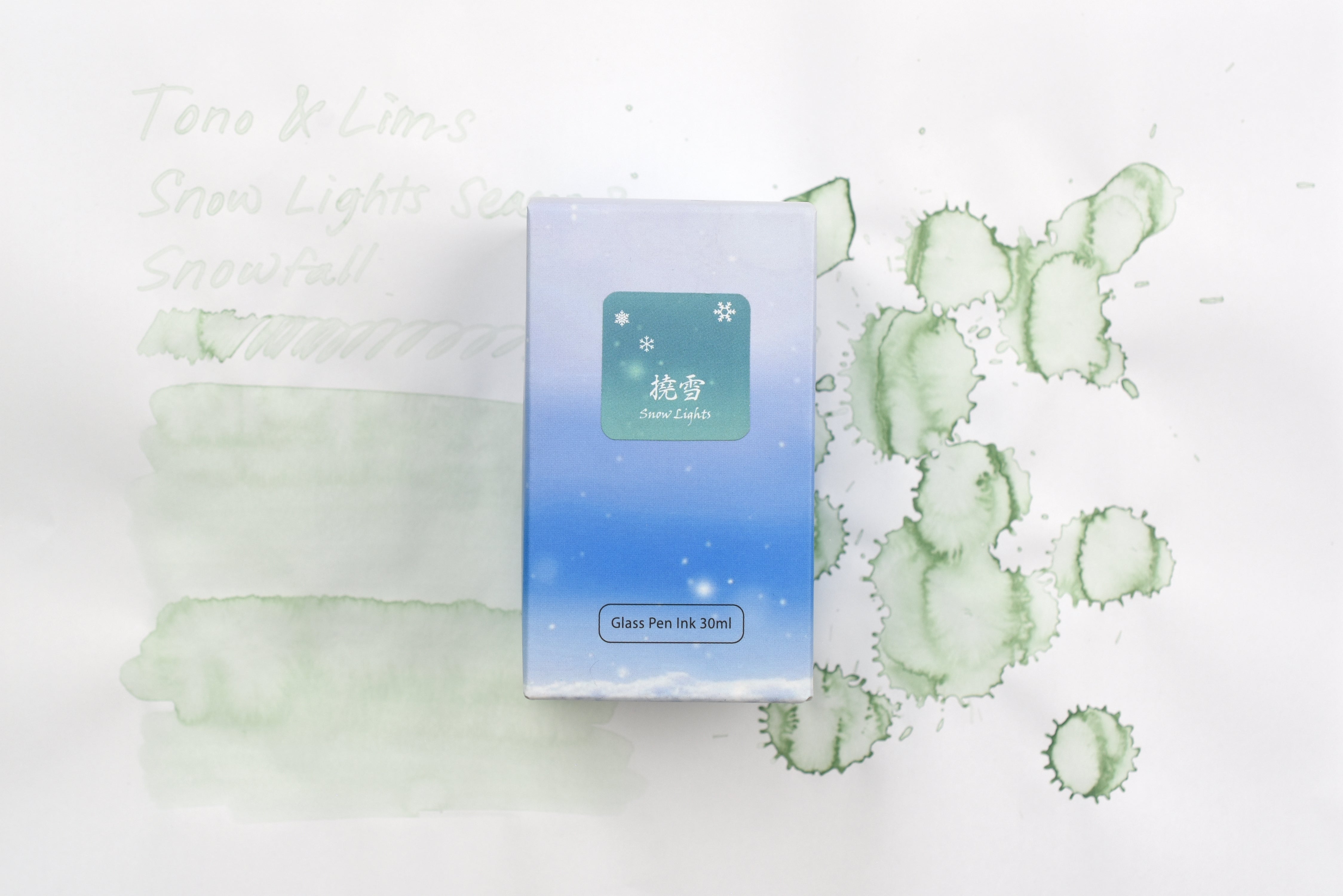 Tono & Lims Ink Bottle - Snow Lights - Season 2 - 撓雪 - Snowfall - 30ml