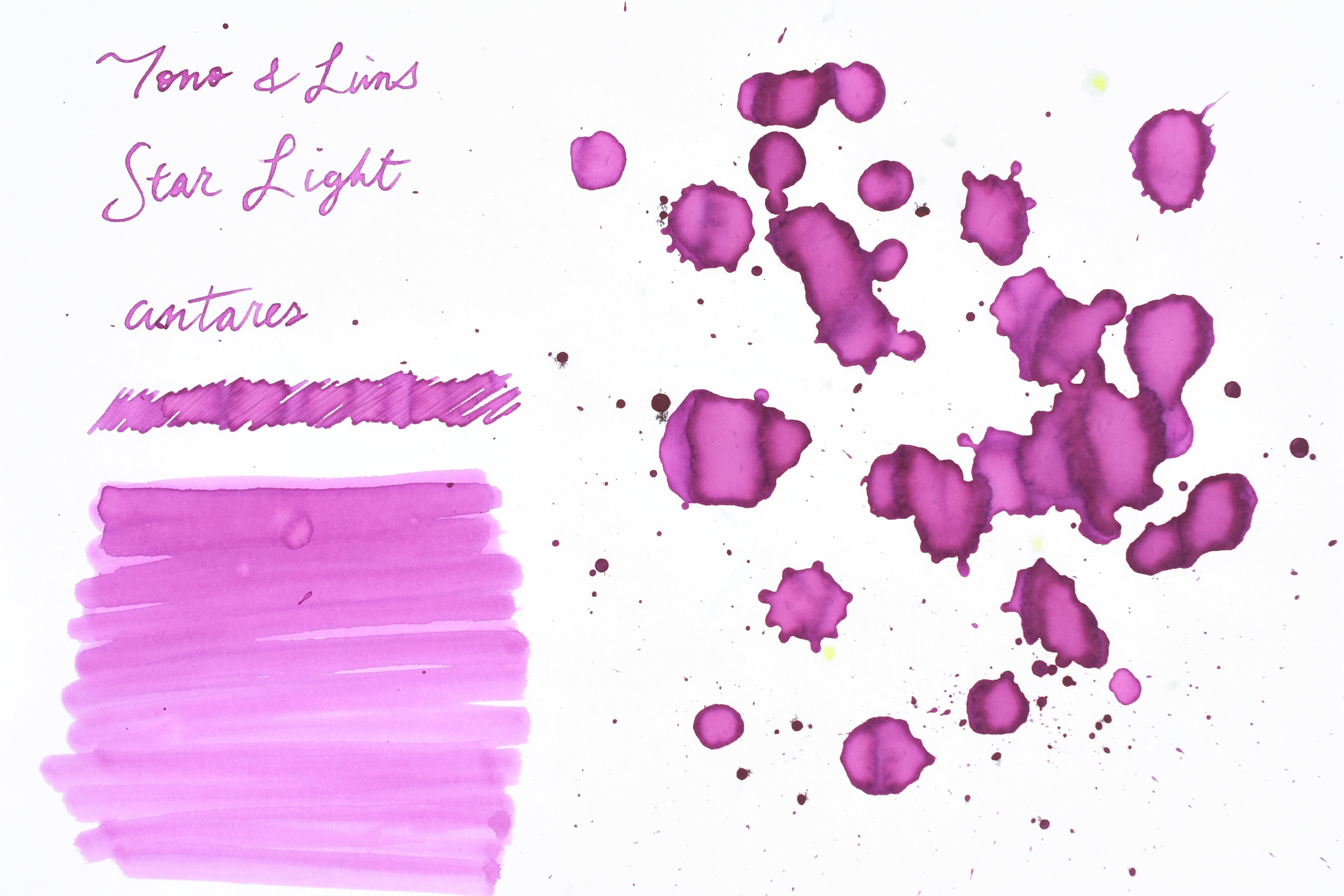 Tono & Lims Ink Bottle - Star Light - antares - 30ml – Yoseka