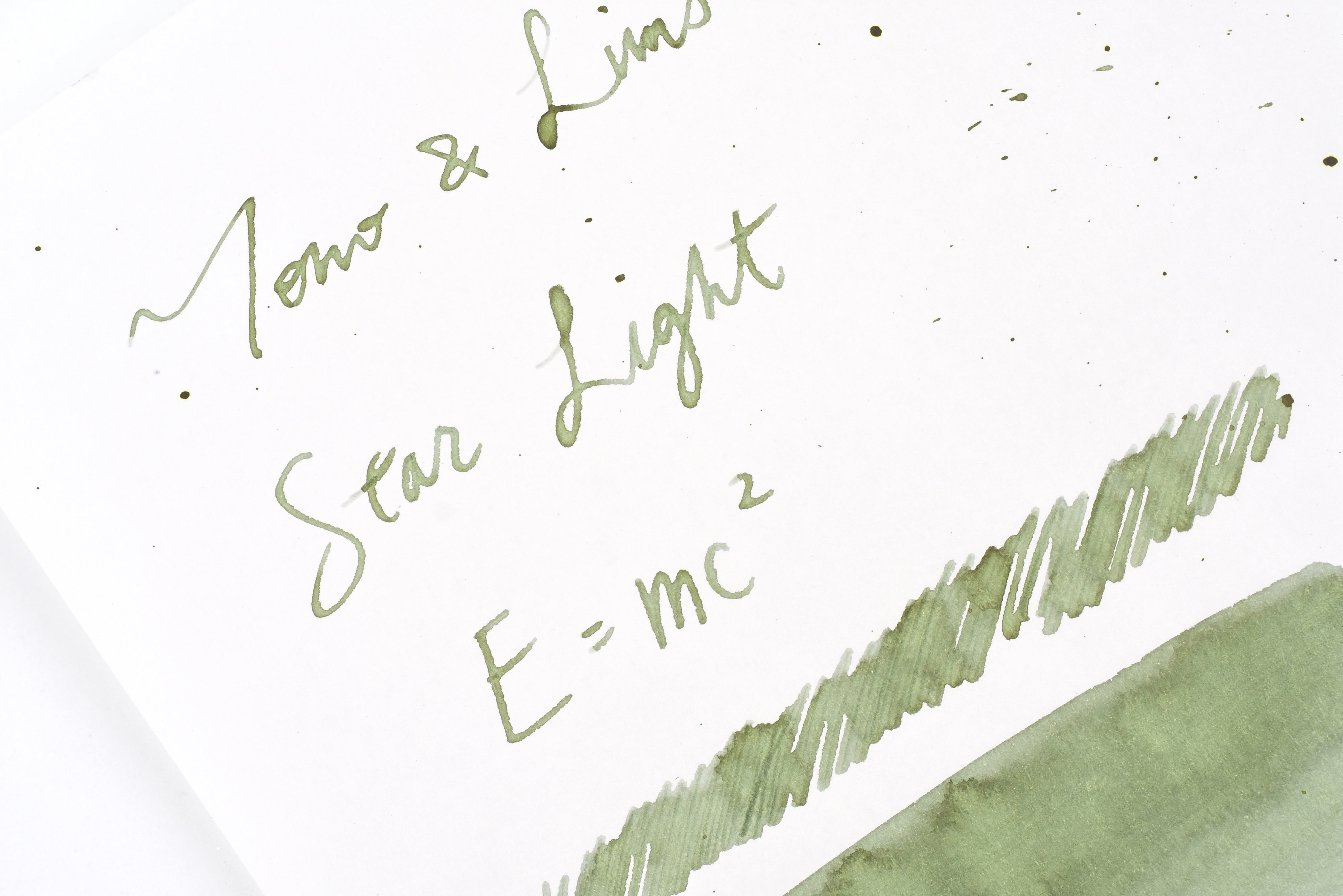 Tono & Lims Ink Bottle - Star Light - E-MC2 - 30ml – Yoseka Stationery