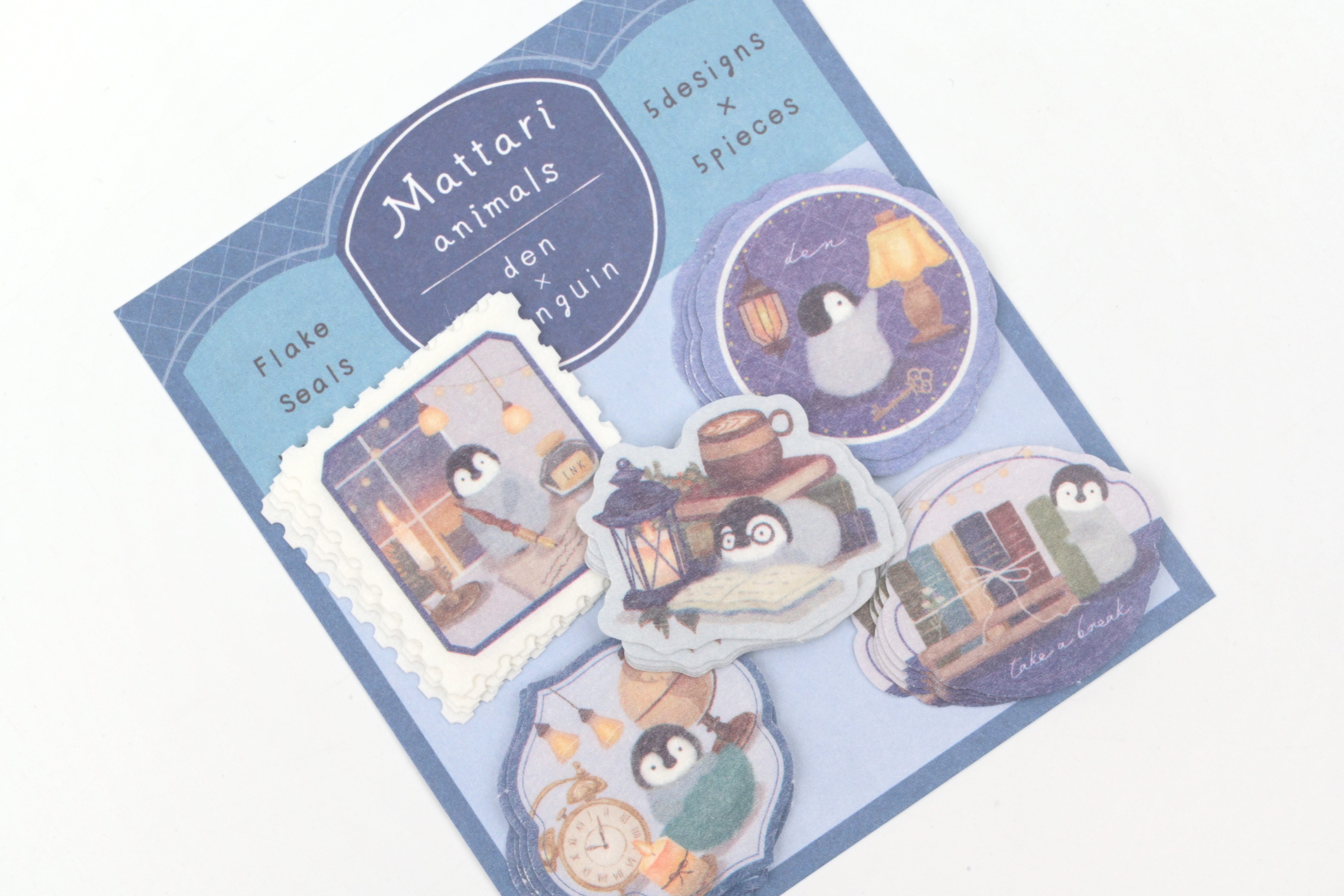 NB Flake Stickers - Mattari Animals - Day -  Den x Penguin