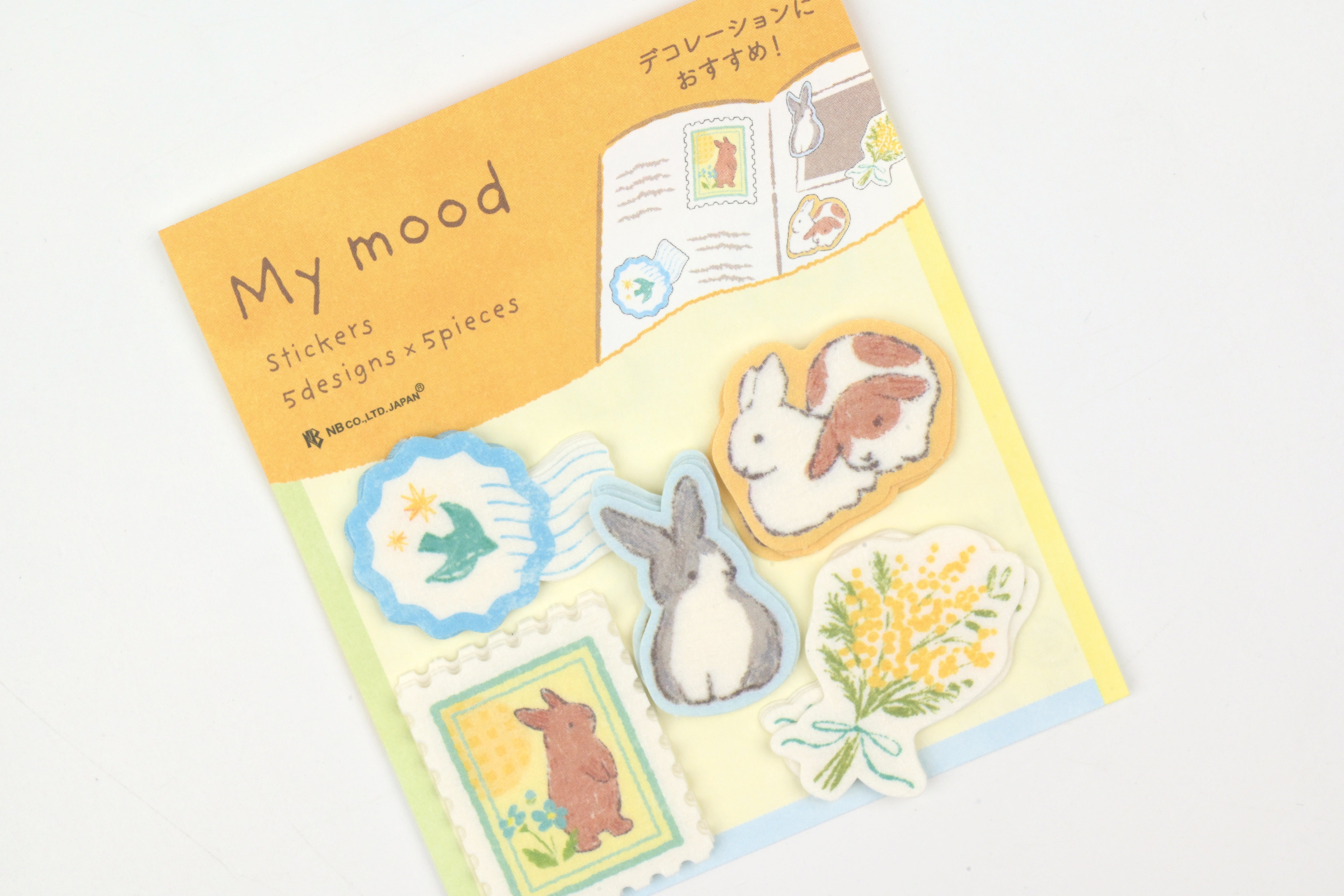 NB Flake Stickers - My Mood - Yellow