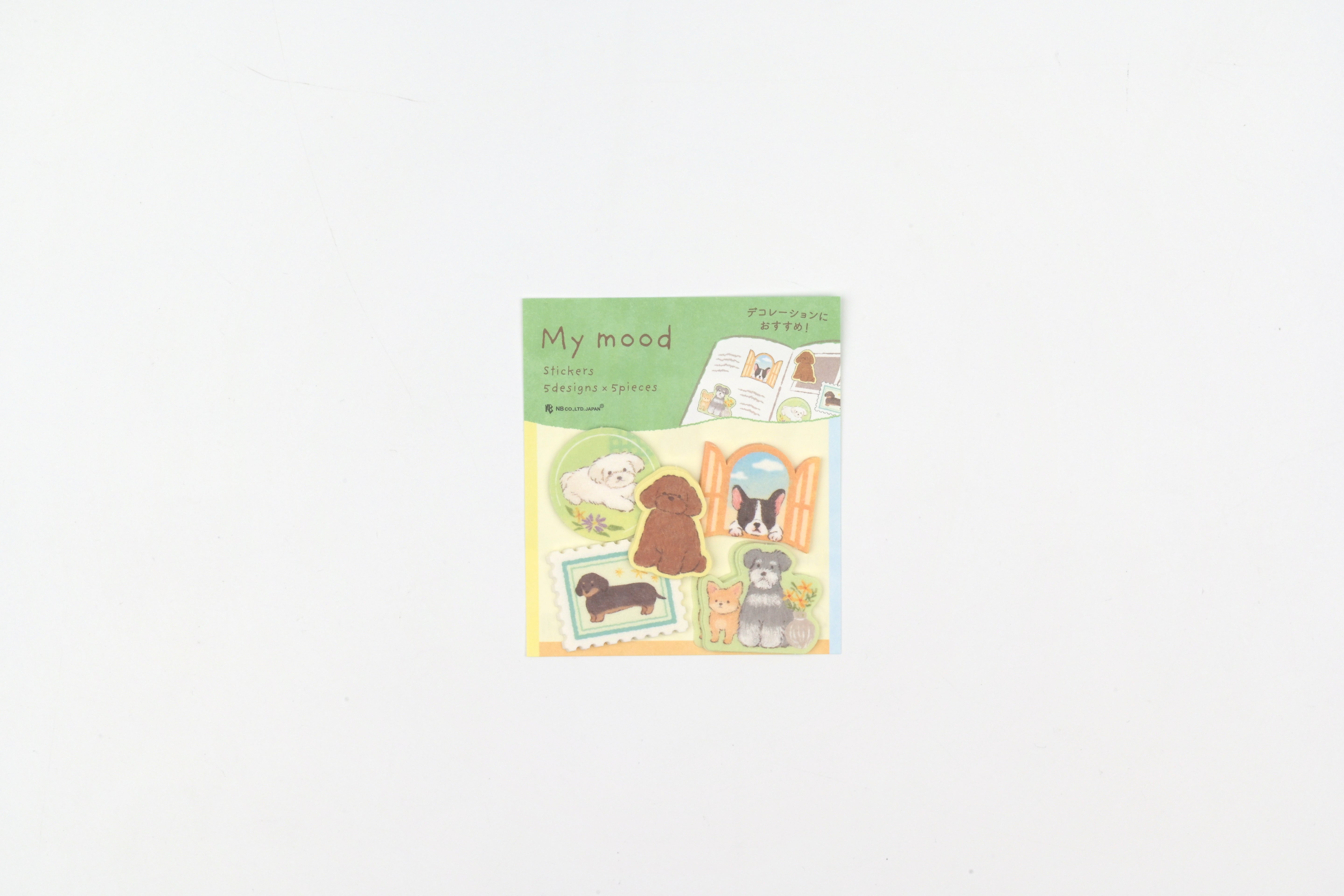 NB Flake Stickers - My Mood - Green