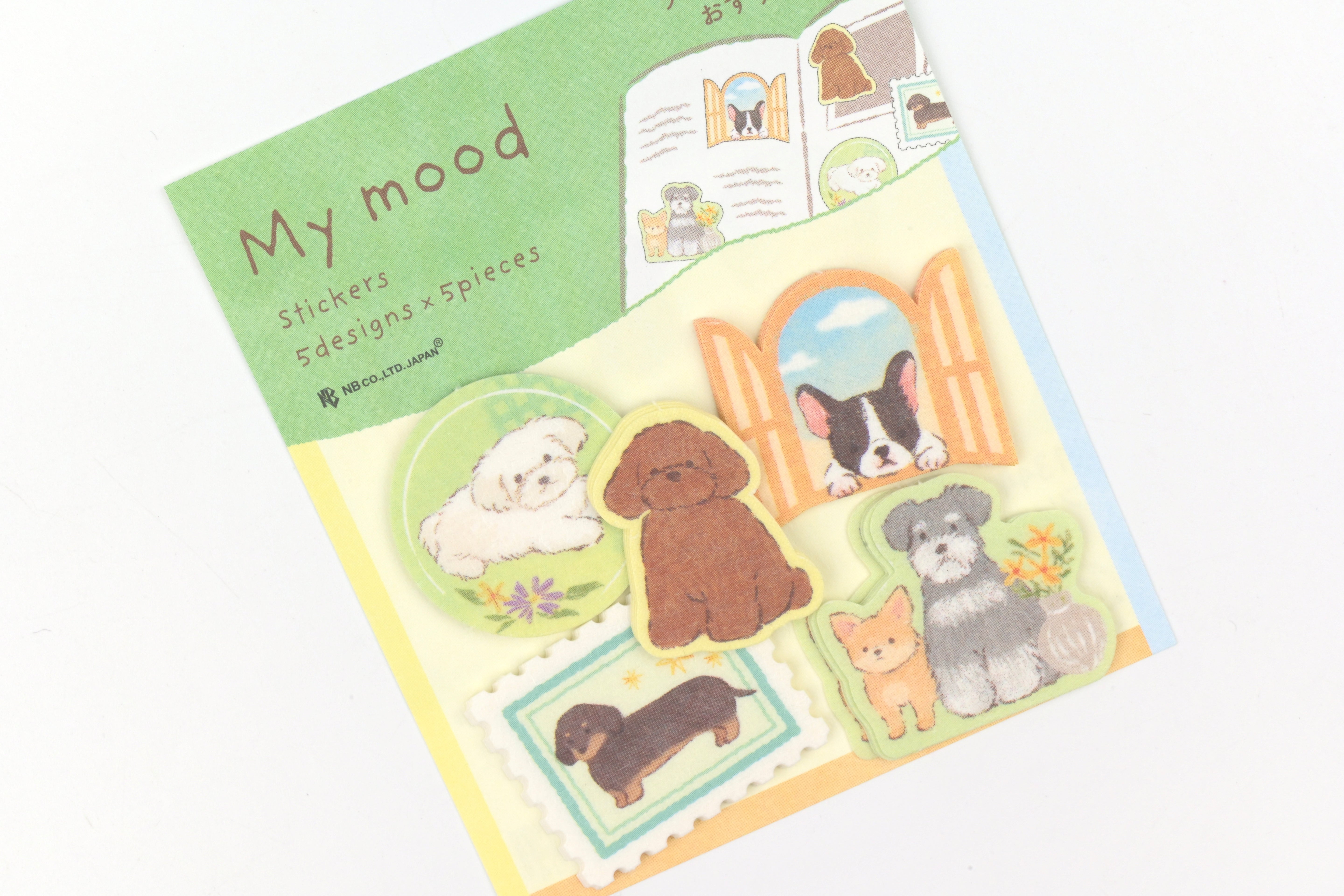 NB Flake Stickers - My Mood - Green