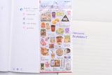 Kamio Illustrated Picture Book Stickers - Convenience Store