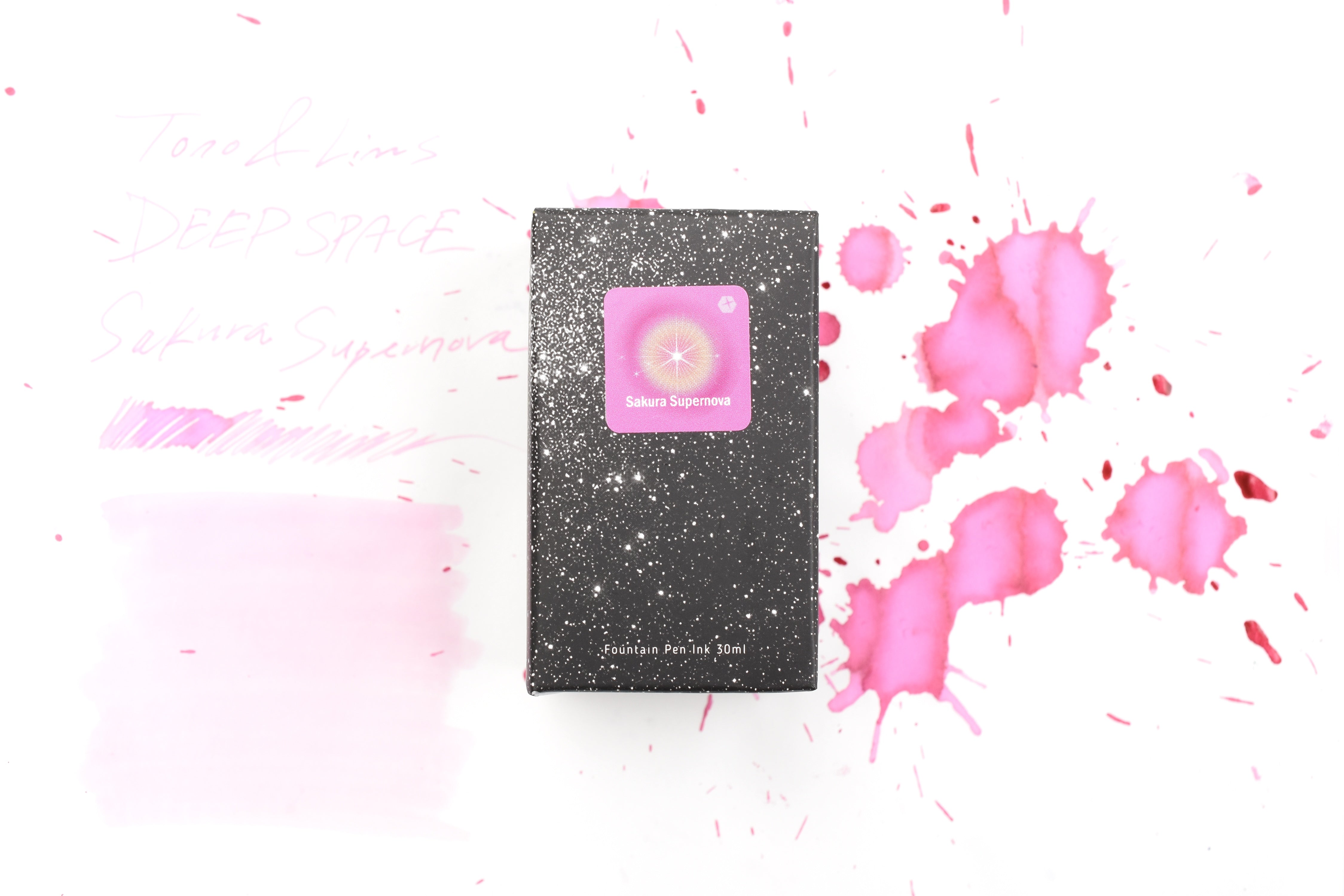 Tono & Lims Ink Bottle - DEEEP SPACE - Sakura Supernova - 30ml