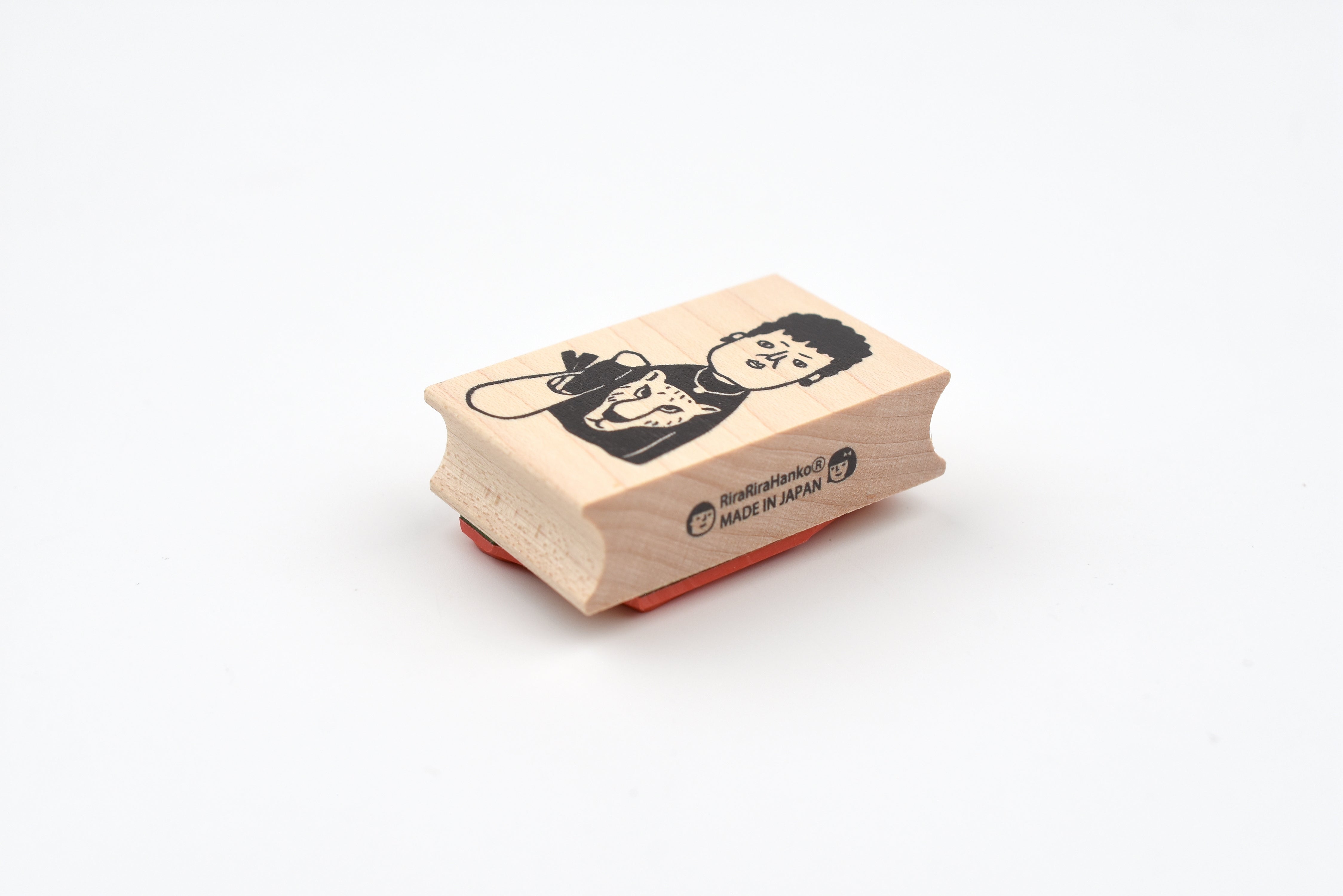 RiraRira Wooden Rubber Stamp - Seki-san Shopping