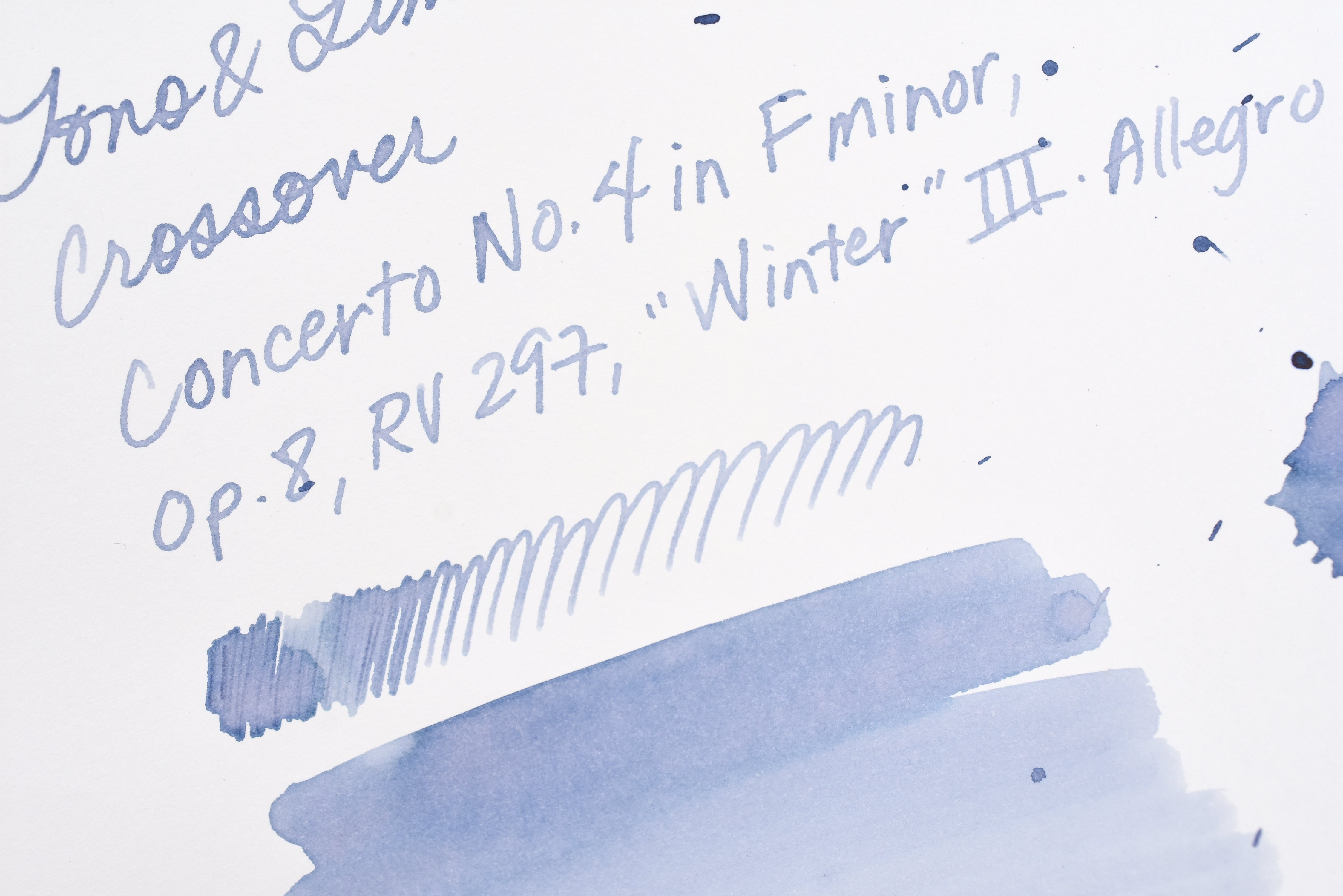 Tono & Lims Ink Bottle - Crossover - Concerto No.4 in F minor, Op