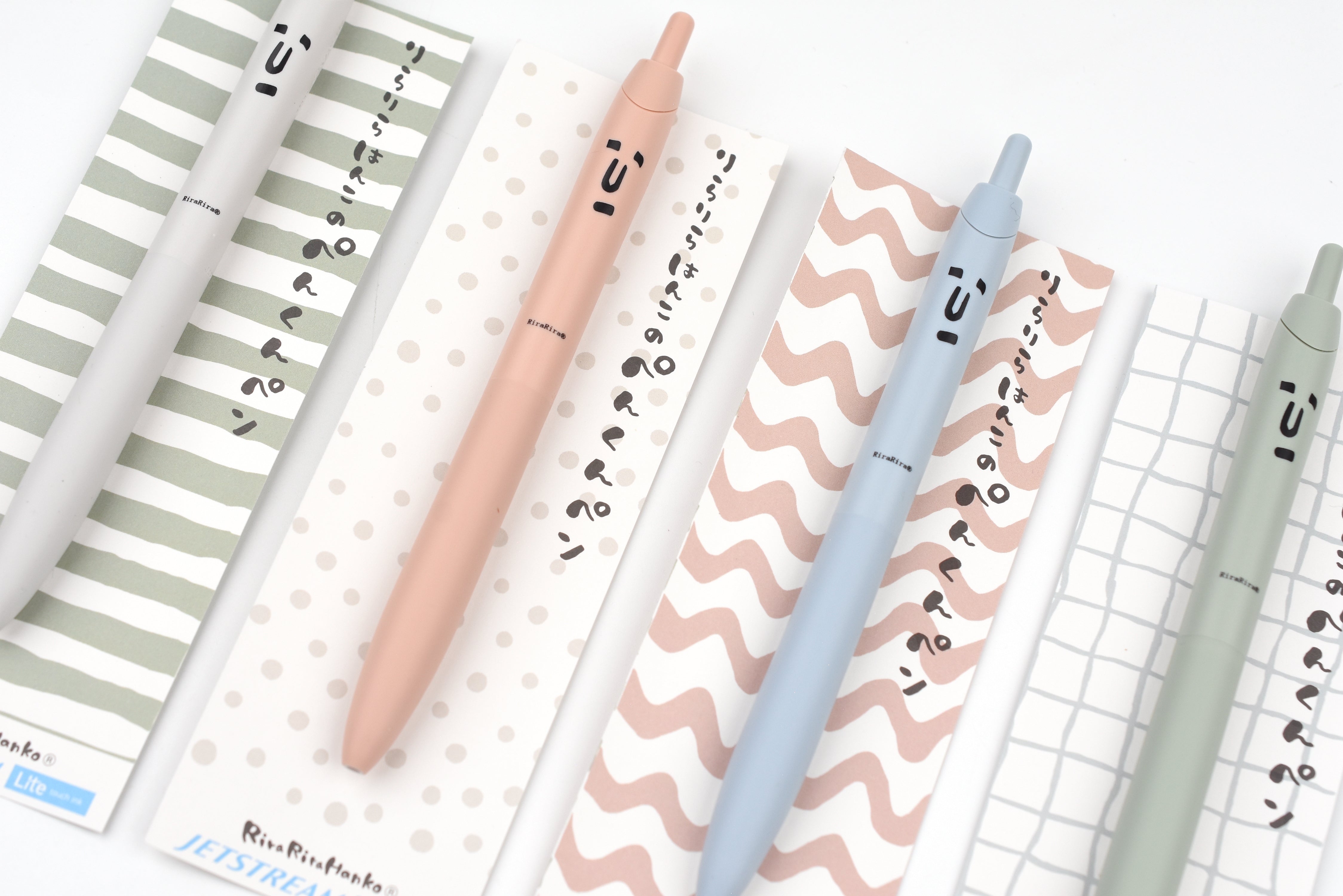 RiraRira Pen-kun Ballpoint Pen - Jetstream Lite Touch Ink - 0.5mm