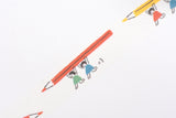 Furukawa From Me Washi Tape - Tiny Helpers and Pencil