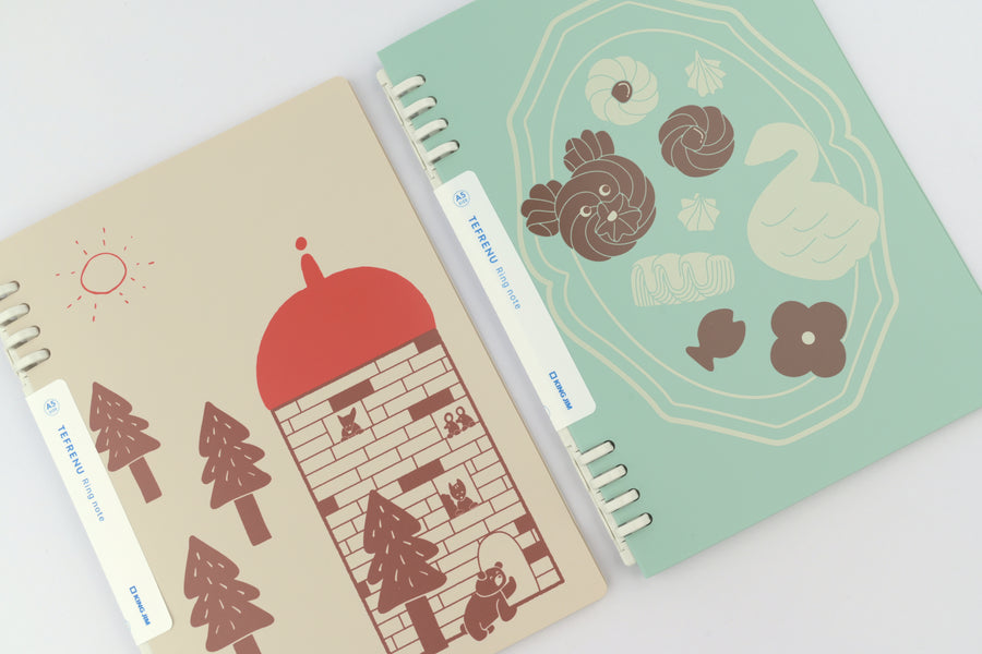 KING JIM x oyaMADE Ring Notebook - Tefrenu - A5
