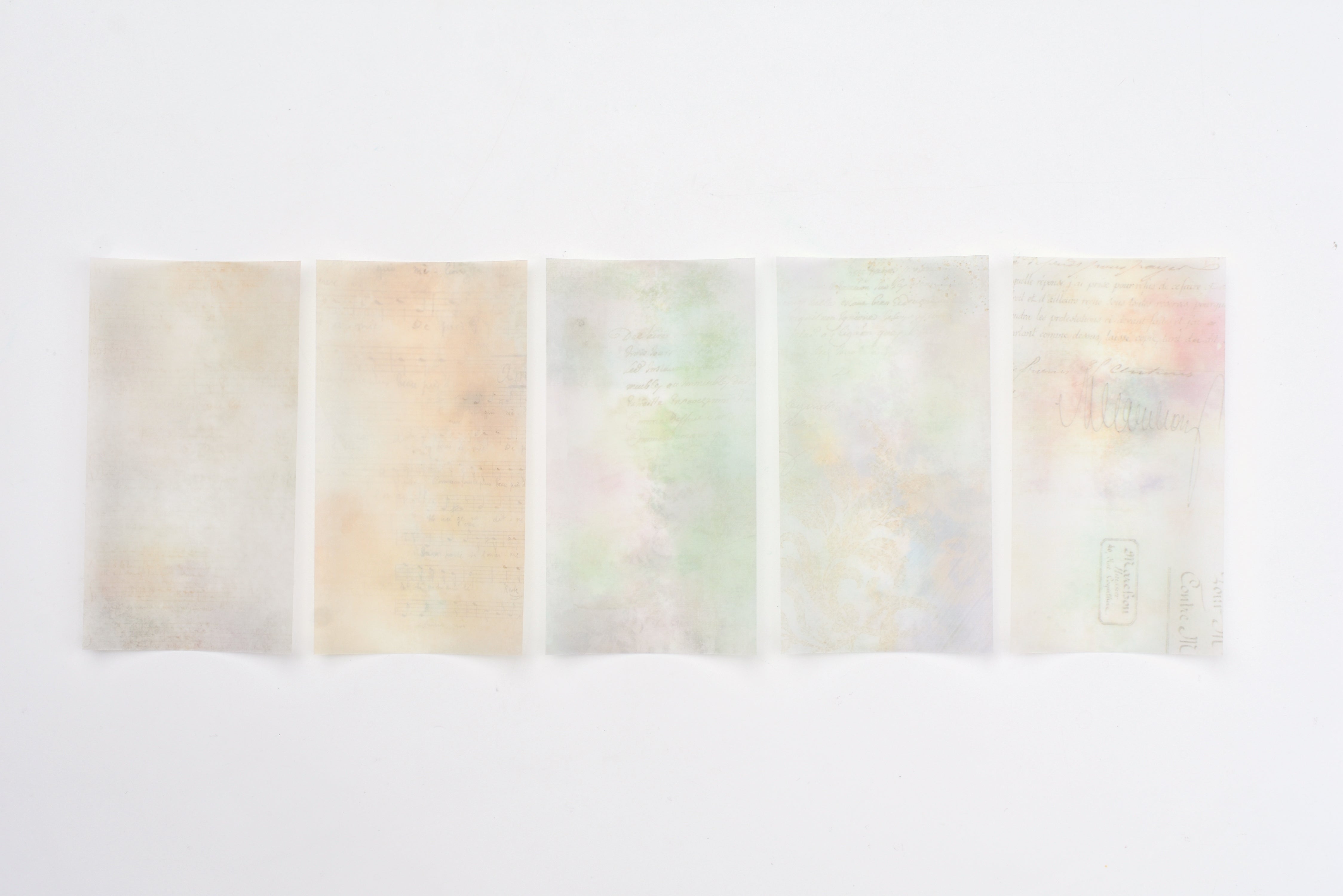 MU Lifestyle Dyeing Tracing Paper - Floating Old Songs