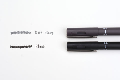 Uni Pin Fineliner Pen - For Drawing - Black