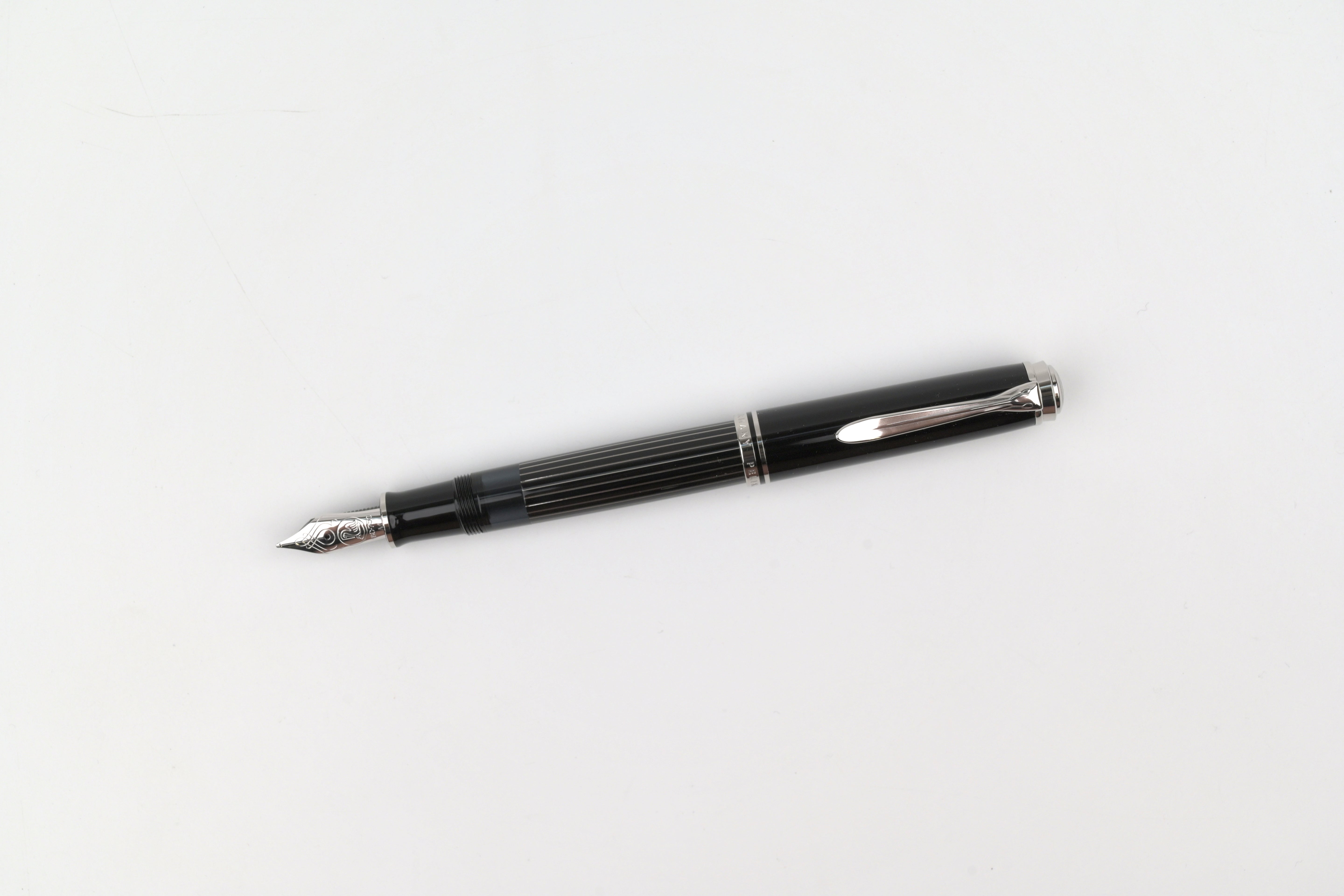 Pelikan M815 Fountain Pen - Souverän - Metal Striped - Black - Special Edition (Coming Soon)
