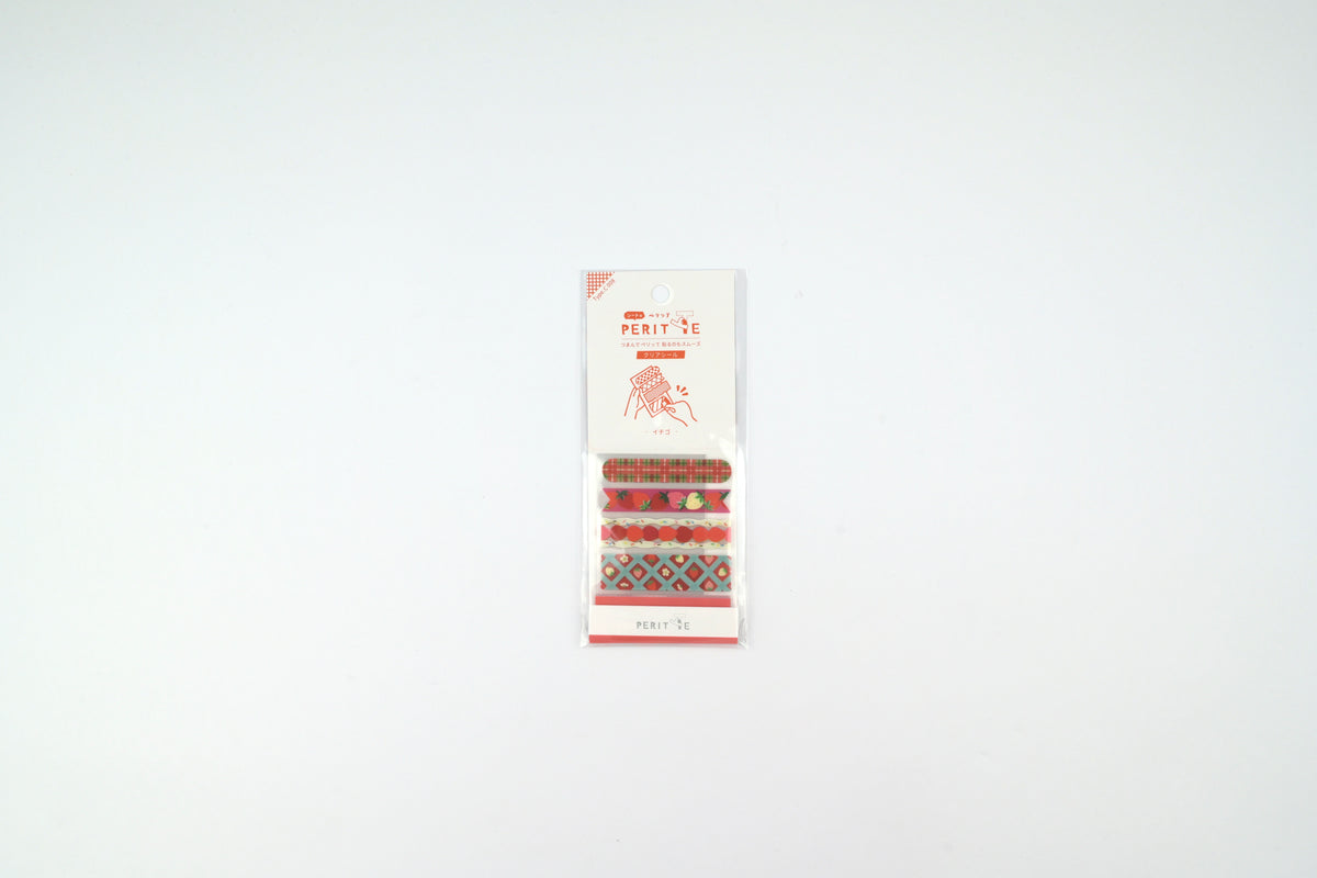 EPOCH Peritte Clear Sticker Sheets - Type C - Strawberry