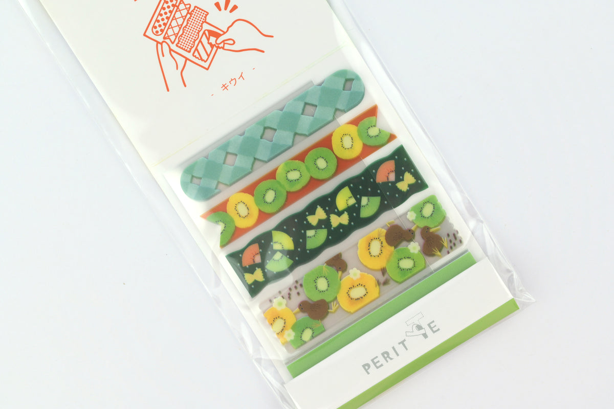 EPOCH Peritte Clear Sticker Sheets - Type C - Kiwi