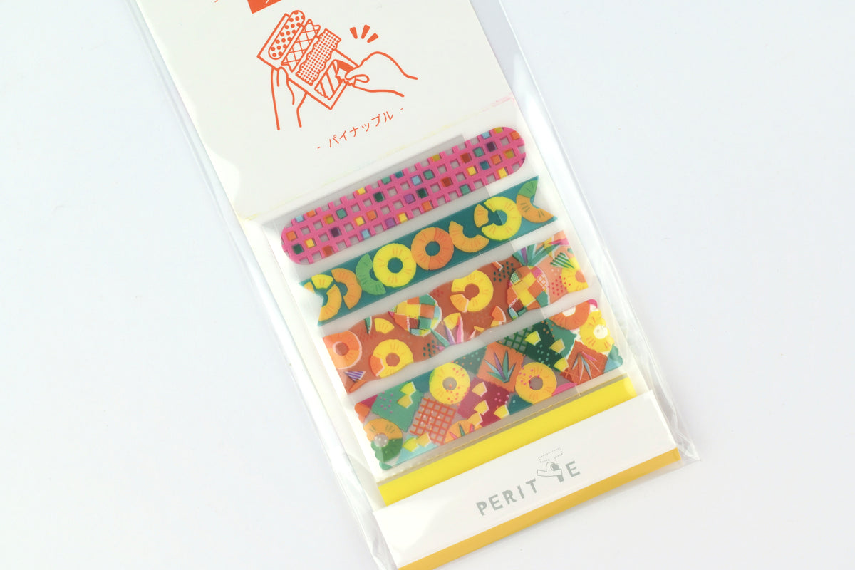 EPOCH Peritte Clear Sticker Sheets - Type C - Pineapple