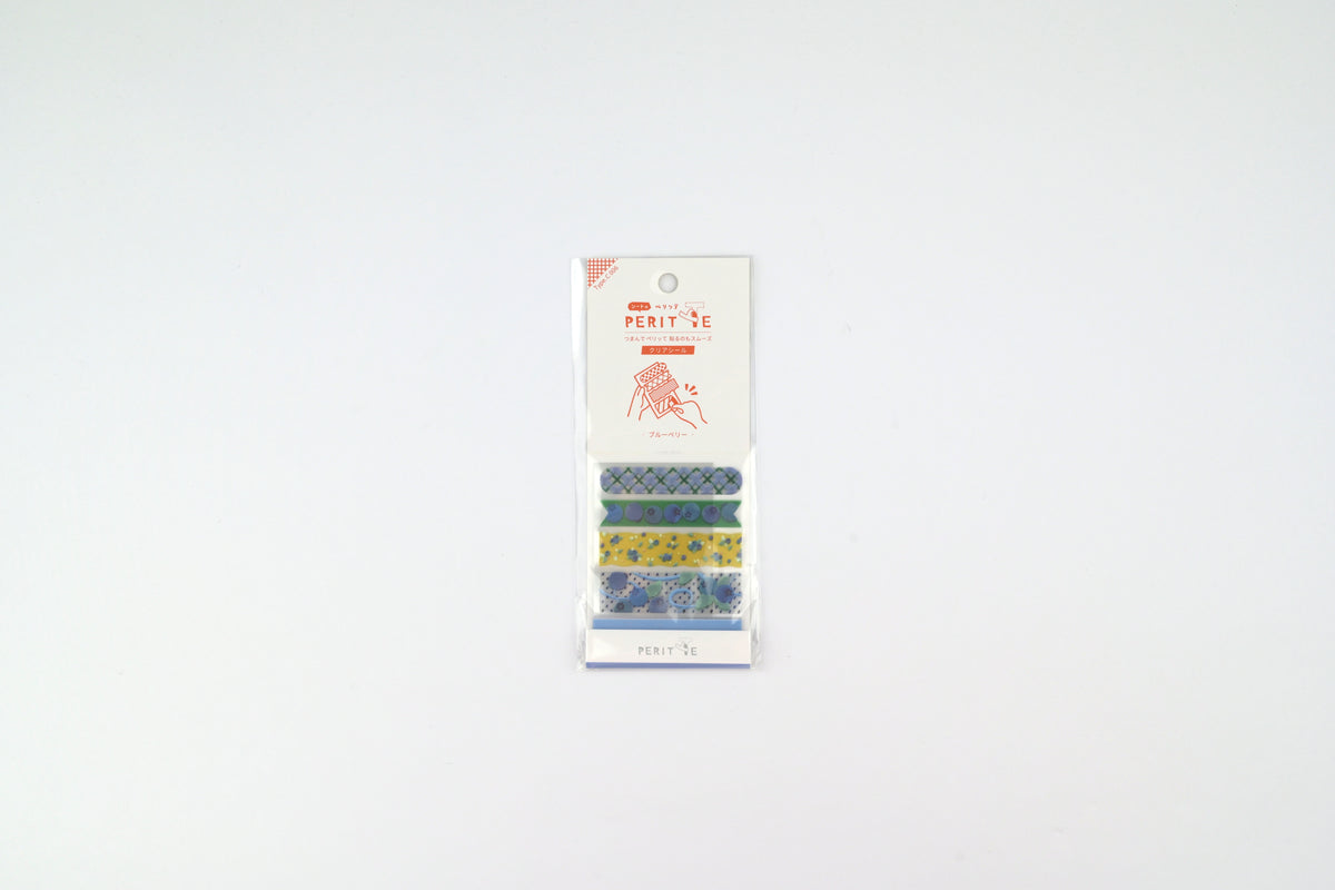 EPOCH Peritte Clear Sticker Sheets - Type C - Blueberry