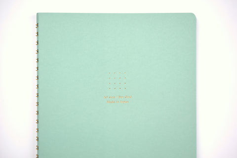 MD Ring Notebook Soft Color - A5 - Dot Grid - Green